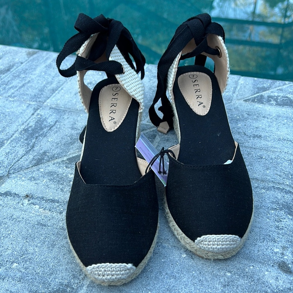 Serra Ladies Summer Wedge Sandals